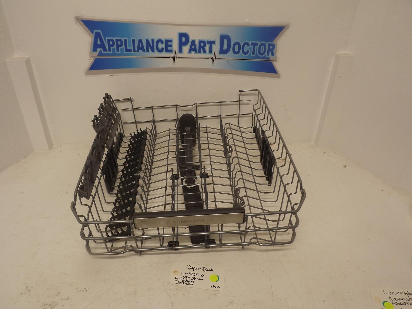 Frigidaire Dishwasher 117492510 405538442 Upper Rack Used Frigidaire Dishwasher 117492510 405538442 Upper Rack Used
